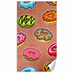 Doughnut Doodle Colorful Seamless Pattern Canvas 40  X 72  by Wegoenart