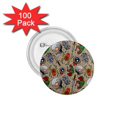 Tattoo Pattern 1 75  Buttons (100 Pack)  by Wegoenart