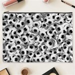 Eyes Drawing Motif Random Pattern Cosmetic Bag (XXXL) Front