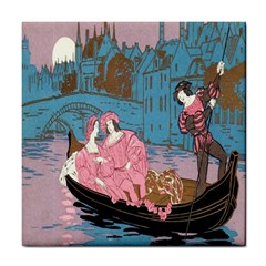 Gondola Ride   Tile Coaster by ConteMonfrey