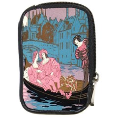 Gondola Ride   Compact Camera Leather Case by ConteMonfrey