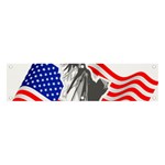 New York City Holiday United States Usa Banner and Sign 4  x 1  Front