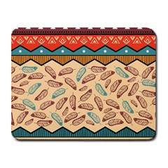 Ethnic Tribal Pattern Background Small Mousepad by Vaneshart