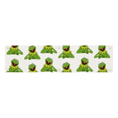 Kermit The Frog Banner And Sign 4  X 1  by Valentinaart