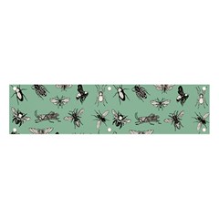 Insects Pattern Banner And Sign 4  X 1  by Valentinaart