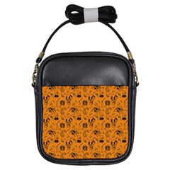 Halloween  Girls Sling Bag by Valentinaart