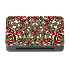 Christmas-kaleidoscope Memory Card Reader With Cf by artworkshop