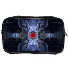 Art Robot Artificial Intelligence Technology Toiletries Bag (two Sides) by Ravend