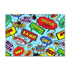 Comic Bubbles Seamless Pattern Sticker A4 (10 Pack) by Pakemis