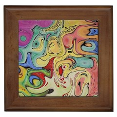 Abstract Art Framed Tile by gasi