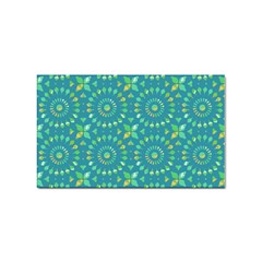 Kaleidoscope Jericho Jade Sticker (rectangular) by Mazipoodles