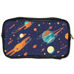 Space Galaxy Planet Universe Stars Night Fantasy Toiletries Bag (two Sides) by Uceng