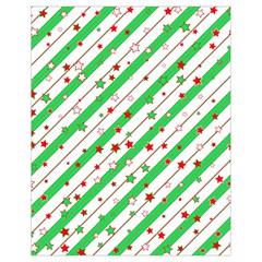 Christmas Paper Stars Pattern Texture Background Colorful Colors Seamless Drawstring Bag (small) by Uceng