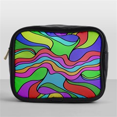 Colorful Stylish Design Mini Toiletries Bag (one Side) by gasi