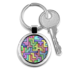 Colorful Stylish Design Key Chain (round) by gasi