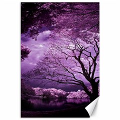 Violet Nature Canvas 12  X 18  by Sparkle