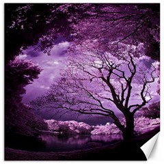 Violet Nature Canvas 20  X 20  by Sparkle