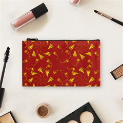 Background Pattern Texture Design Cosmetic Bag (small) by Ravend