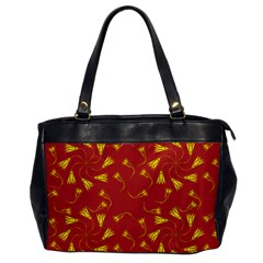 Background Pattern Texture Design Oversize Office Handbag by Ravend