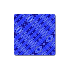 Abstract Tech Modern Pattern Square Magnet by dflcprintsclothing