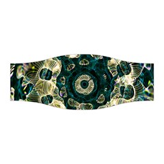 Fractal Glowing Kaleidoscope Wallpaper Art Design Stretchable Headband by Pakemis