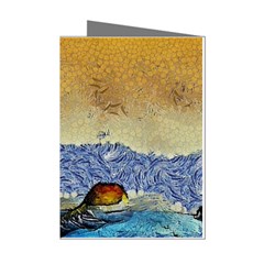 Abstract Painting Art Texture Mini Greeting Cards (pkg Of 8) by Ravend