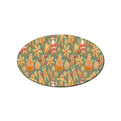 Pattern Seamless Sticker Oval (10 Pack) by artworkshop