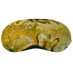 Kaleido Art Gold Sleeping Mask by kaleidomarblingart