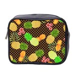 Troipcal Pineapple Fun Mini Toiletries Bag (Two Sides) Front