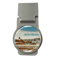 Malcesine Castle On Lake Garda Money Clips (round)  by ConteMonfrey