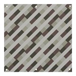 Pale Multicolored Stripes Pattern Banner and Sign 3  x 3  Front