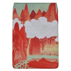 Peaceful Mountain Village Removable Flap Cover (l) by qygartwork