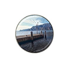 Pier On The End Of A Day Hat Clip Ball Marker by ConteMonfrey