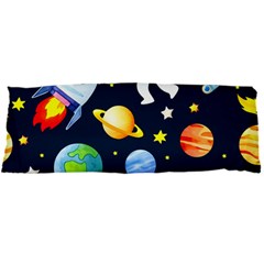 Space Galaxy Seamless Background Body Pillow Case Dakimakura (two Sides) by Jancukart