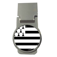 Brittany Flag Money Clips (round)  by tony4urban