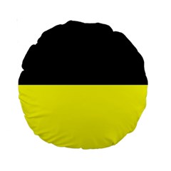 Kashubian Flag Standard 15  Premium Round Cushions by tony4urban