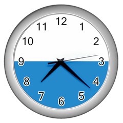 Lucerne Wall Clock (silver) by tony4urban