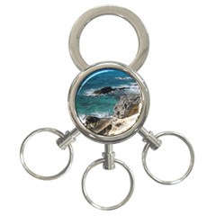 Isla Mujeres Mexico 3-ring Key Chain by StarvingArtisan