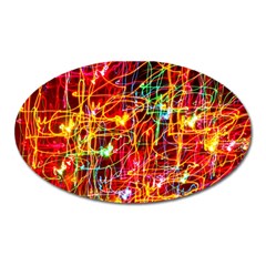 Design Art Pattern Oval Magnet by artworkshop