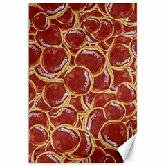 Cookies With Strawberry Jam Motif Pattern Canvas 20  X 30  by dflcprintsclothing