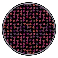 Mixed Colors Flowers Motif Pattern Wireless Fast Charger(black) by dflcprintsclothing