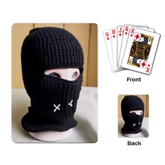 Ski Mask  Playing Cards Single Design (rectangle) by Holyville