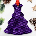 Purple Scales! Ornament (Christmas Tree)  Front