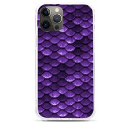 Purple Scales! Iphone 12 Pro Max Tpu Uv Print Case by fructosebat