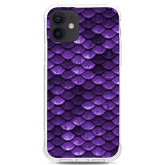 Purple Scales! Iphone 12/12 Pro Tpu Uv Print Case by fructosebat