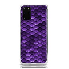 Purple Scales! Samsung Galaxy S20plus 6 7 Inch Tpu Uv Case by fructosebat