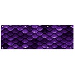 Purple Scales! Banner and Sign 9  x 3  Front