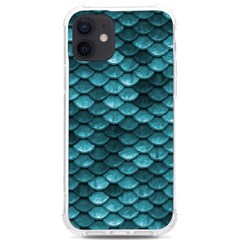 Teal Scales! Iphone 12/12 Pro Tpu Uv Print Case by fructosebat