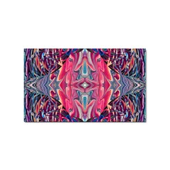 Abstract Arabesque Sticker (rectangular) by kaleidomarblingart