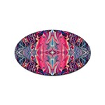 Abstract arabesque Sticker Oval (100 pack) Front